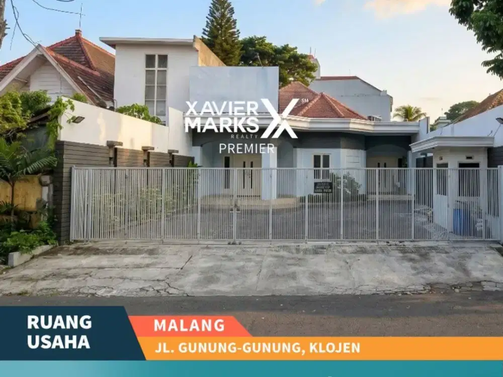 Ruang Usaha Strategis Di Jl. Gunung-Gunung, Kauman Klojen, Malang