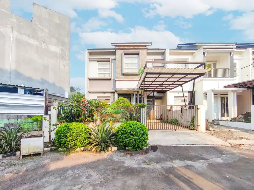 Rumah Luas SHM 15 Menit ke Stasiun Cibinong 2 Lantai Bisa KPR J-50526