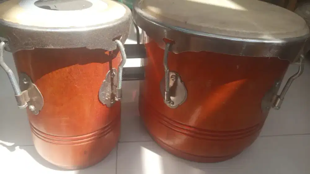 Gendang tabla kulit putih bagus