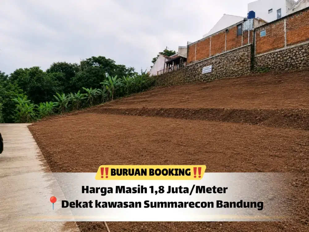 Tanah 68m² Cuma 122 Jutaan – Melatiwangi Bandung Timur