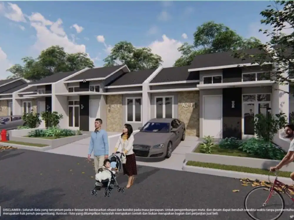 Tipe Orchid 22/60 - Rumah Minimalis Modern di Kawasan Berkembang Tenjo