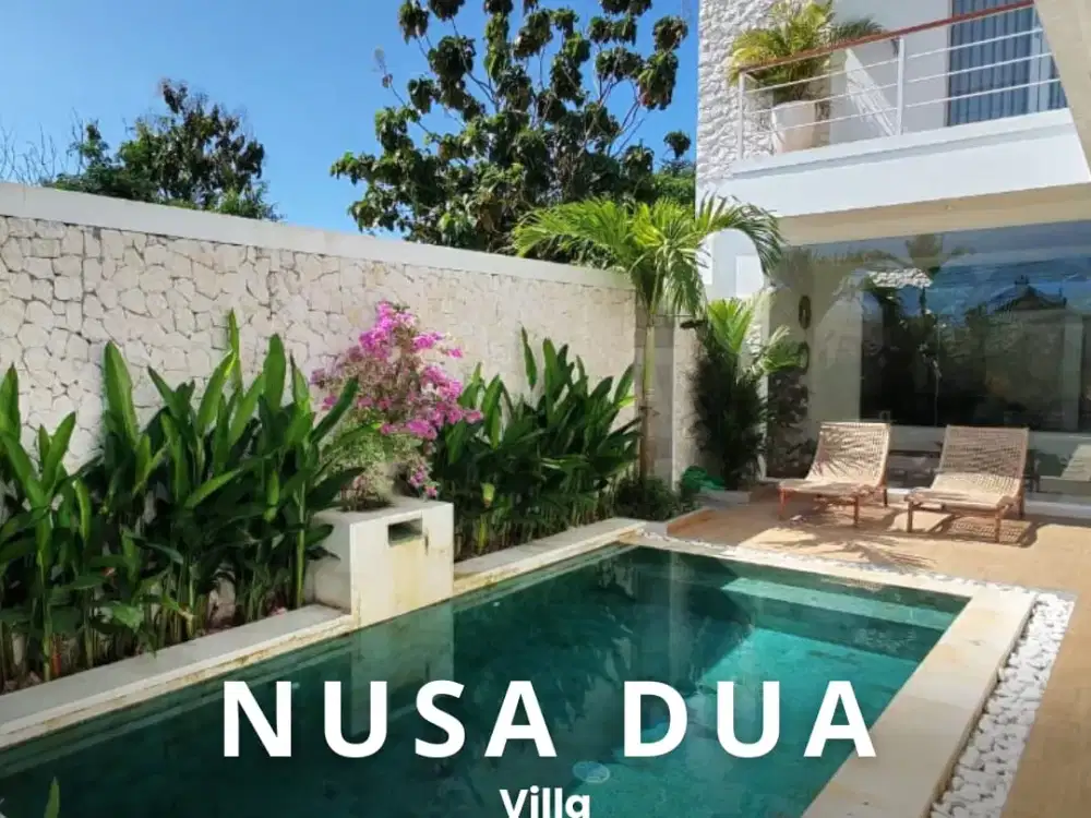 Villa Nusa Dua Dekat Pantai Gunung Payung Bangunan Baru