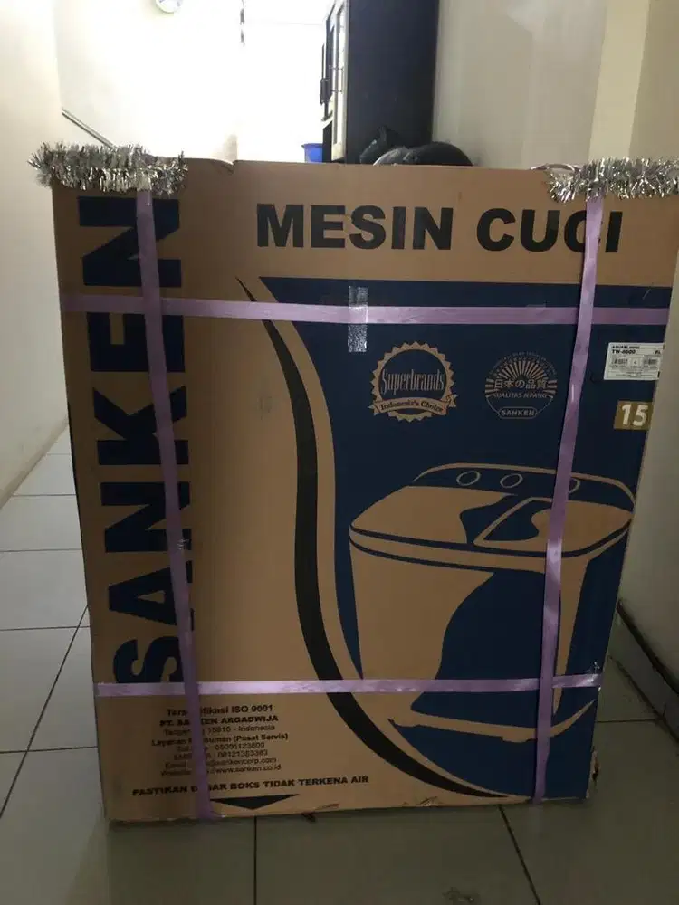 Mesin cuci SANKEN 2 tabung TW 8600
