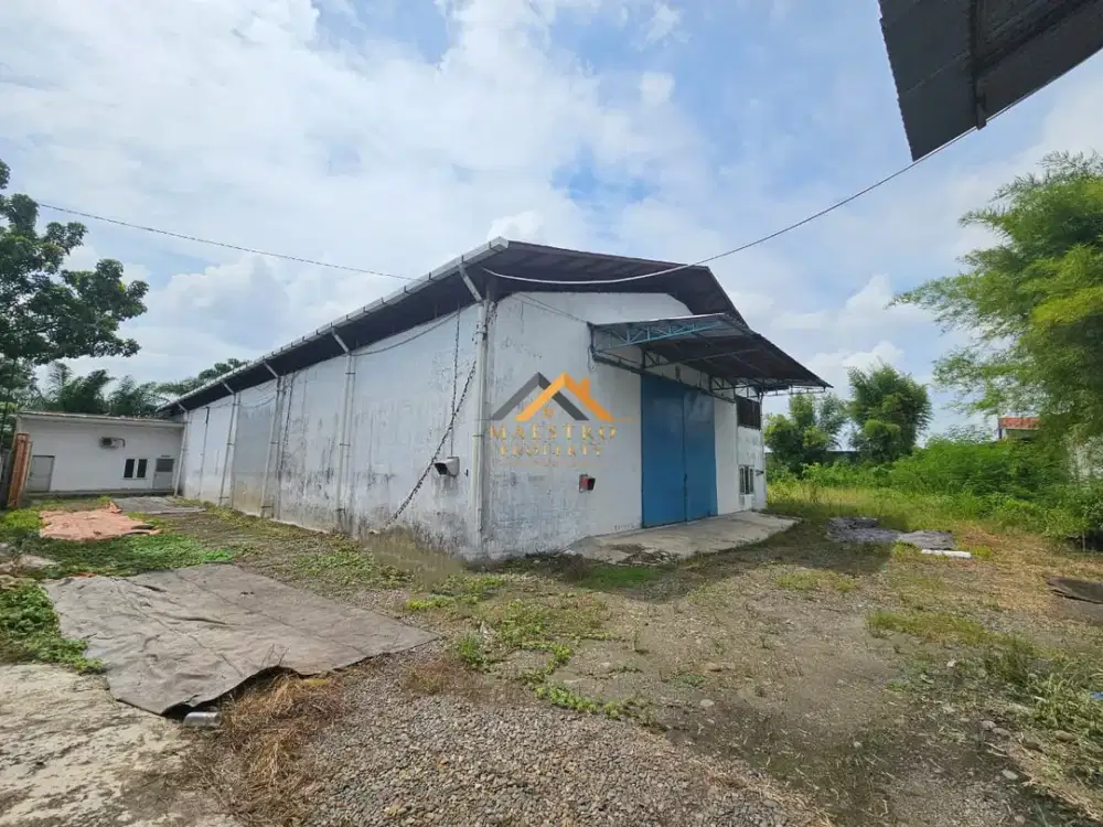 Disewakan Gudang Kondisi Siap Pakai Jalan Irian Barat - Percut Sampali