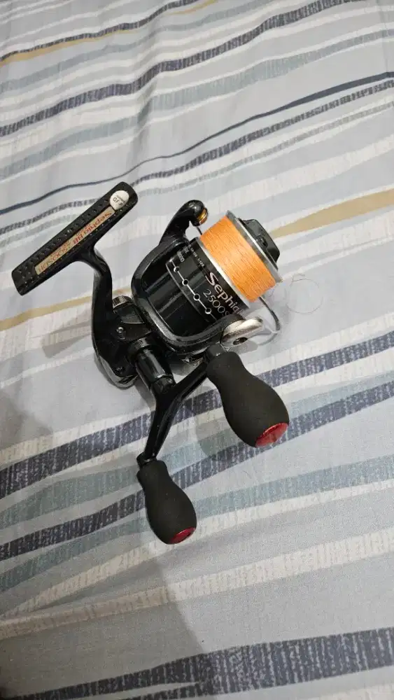 reel pancing, shimano sephia BB 2500 SDH, pancingan