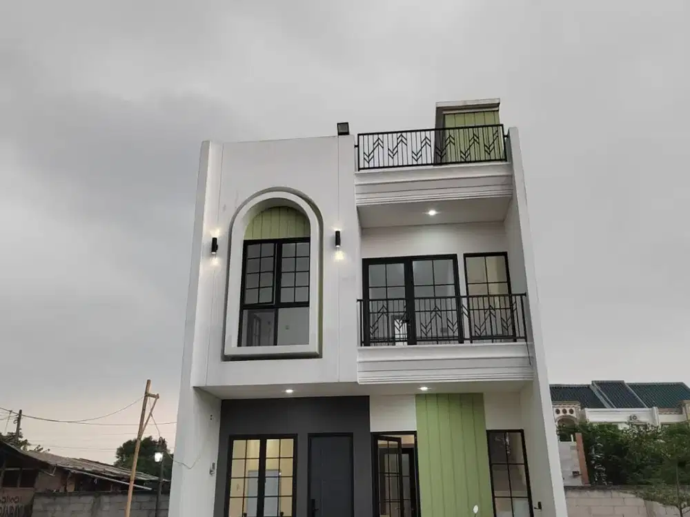 Rumah 2 Lt SHM 10 Menit ke RS Citra Medika Depok Dibantu KPR J-50856