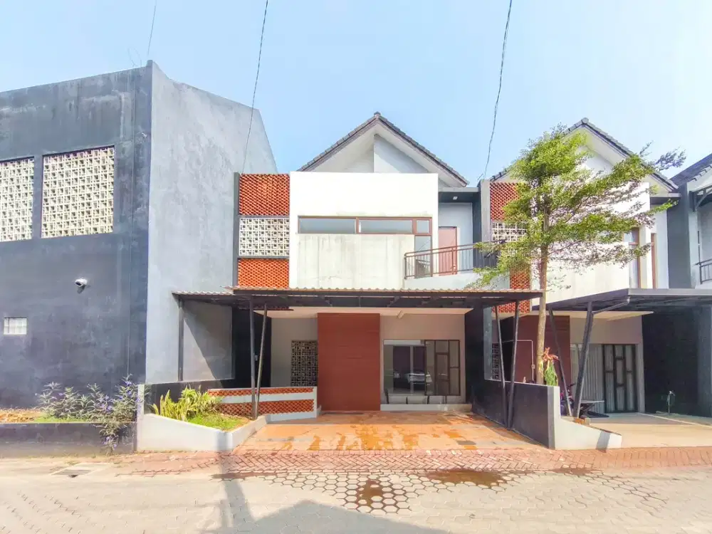 Rumah 2 Carport Luas 15 Menit ke Stasiun Rawa Buntu Siap Huni J-50010