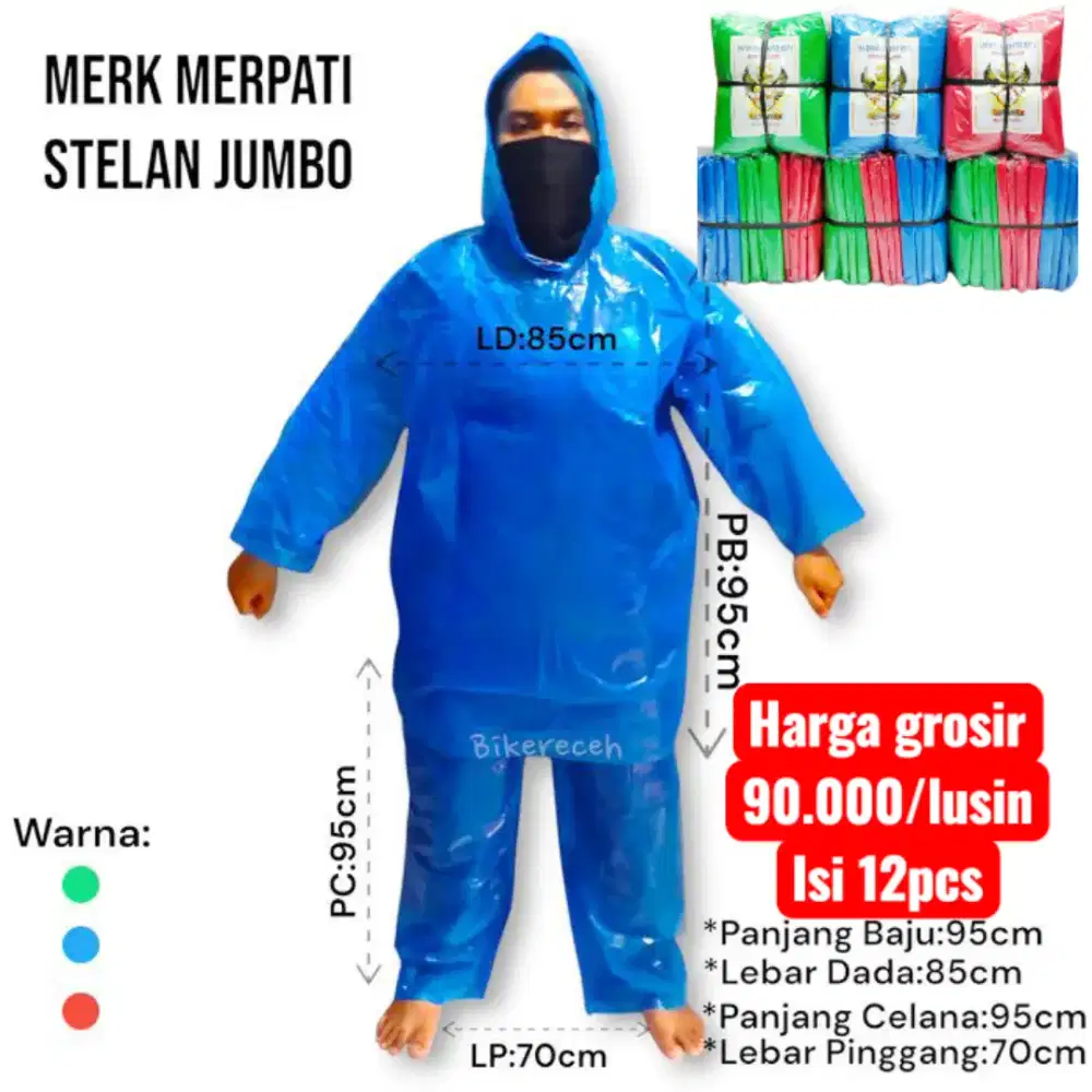 Grosir jas hujan plastik