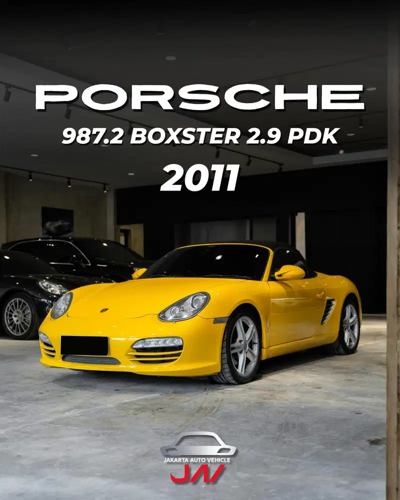 PORSCHE 987.2 BOXSTER 2.9 PDK / LOW ODO / LIKE NEW