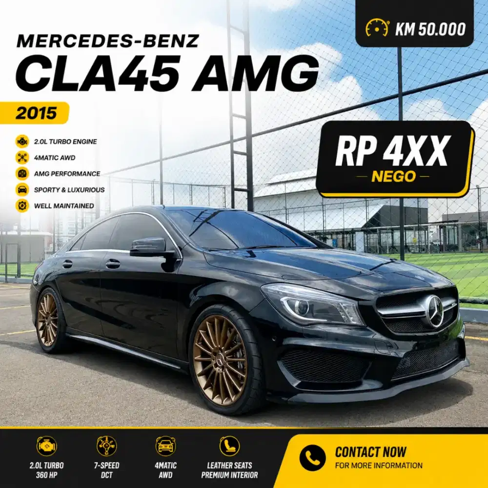 Mercedes Benz CLA45 AMG 2015 / 2016