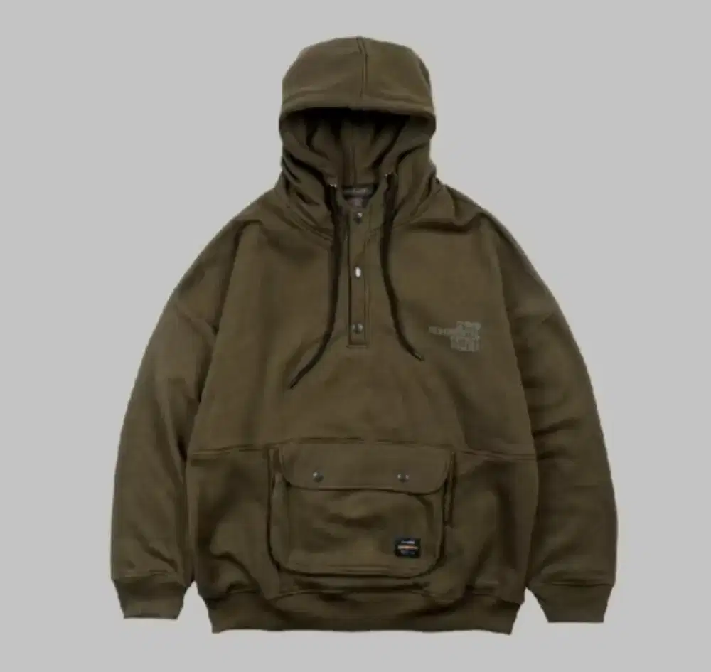 SSST Crag Cagoule Hoodie Olive size XL