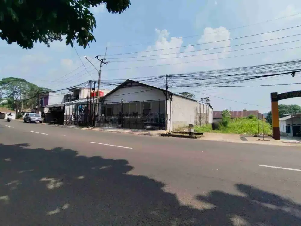 Tanah Komersial di Jalan Raya Karadenan Bogor