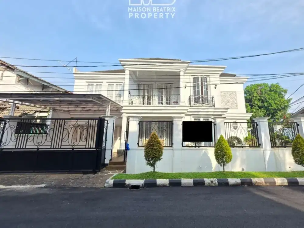 RUMAH MEWAH MEGAH POSISI HOEK 2 LANTAI SIAP HUNI LOKASI STRATEGIS DI BINTARO - TANGSEL
