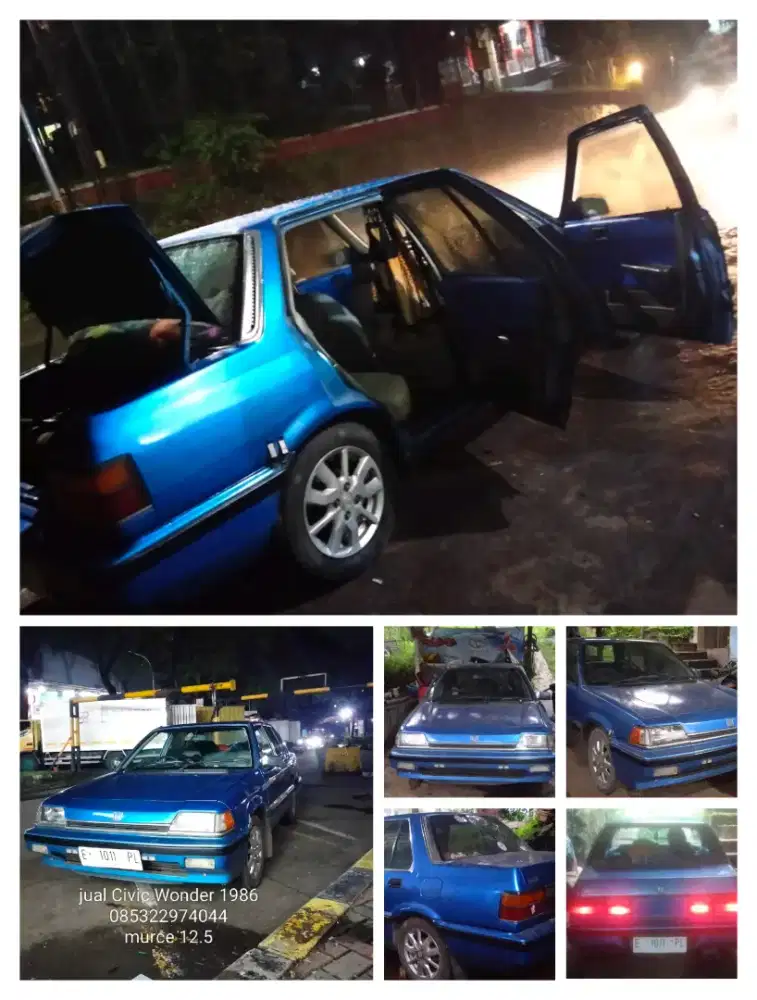 Jual mobil kesayangan Honda Civic wonder 86