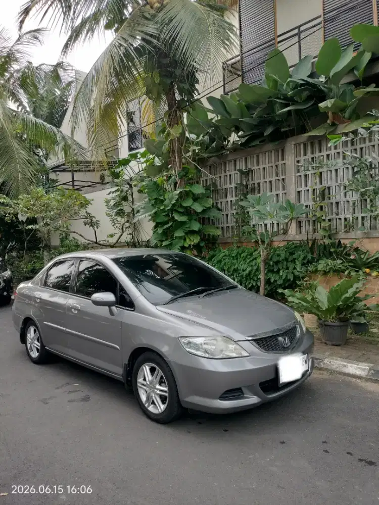 Honda City vtech 2007 matik km low terawat