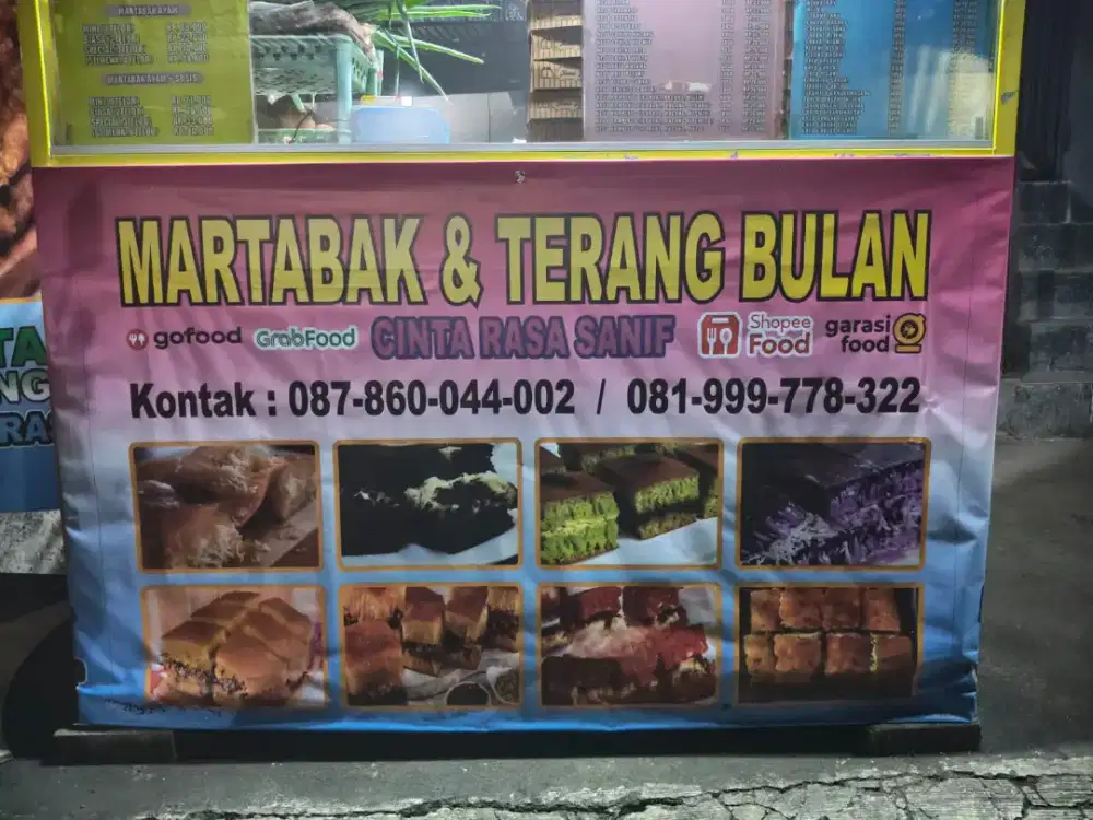 Gerobak usaha jualan