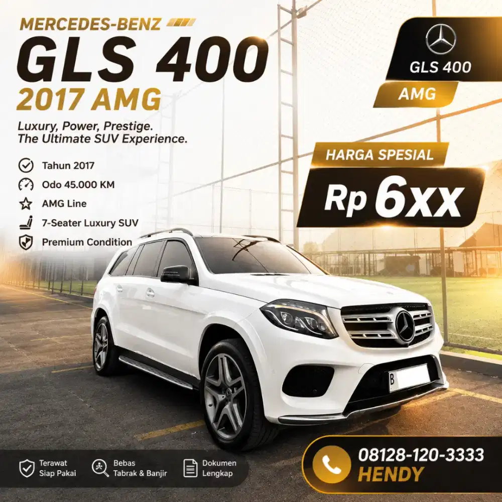 [X167] MERCEDES BENZ GLS400 AMG 2017 / 2018
