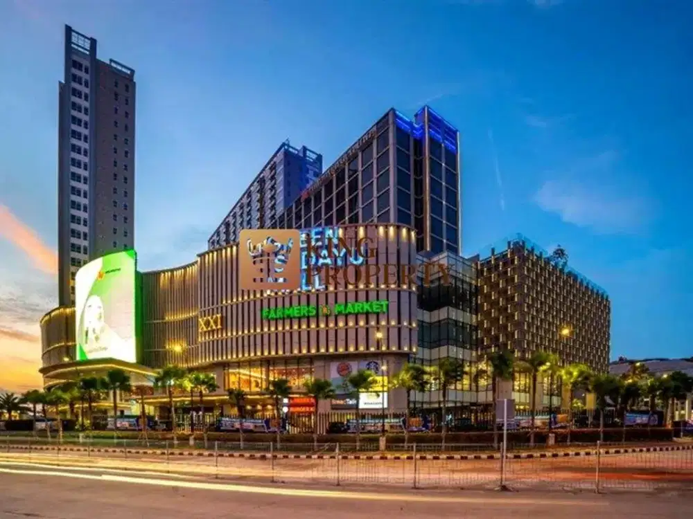 Dekat Akse Tol PIK & Bandara Soekarno Hatta, Dijual Studio 28m Apartemen Green Sedayu Mall View Pool, Cengkareng , Jakarta Barat