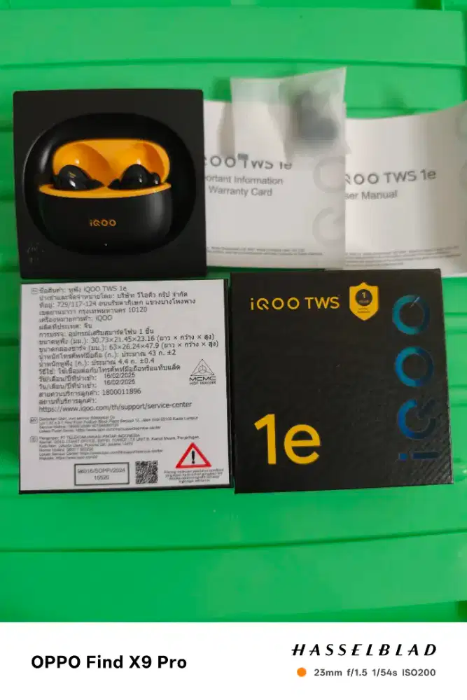 HEADSET BLUETOOTH TWS VIVO IQOO 1E ORIGINAL