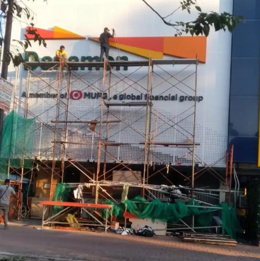 Branding. Cladding ACP Facade - Panel ACP Fasad. CNC. Outdoor Signage