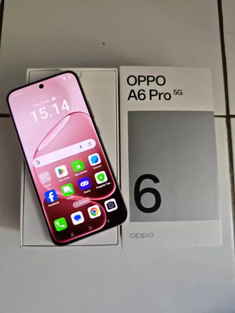 Oppo A6 Pro 8/256 5G Mulus Fullset