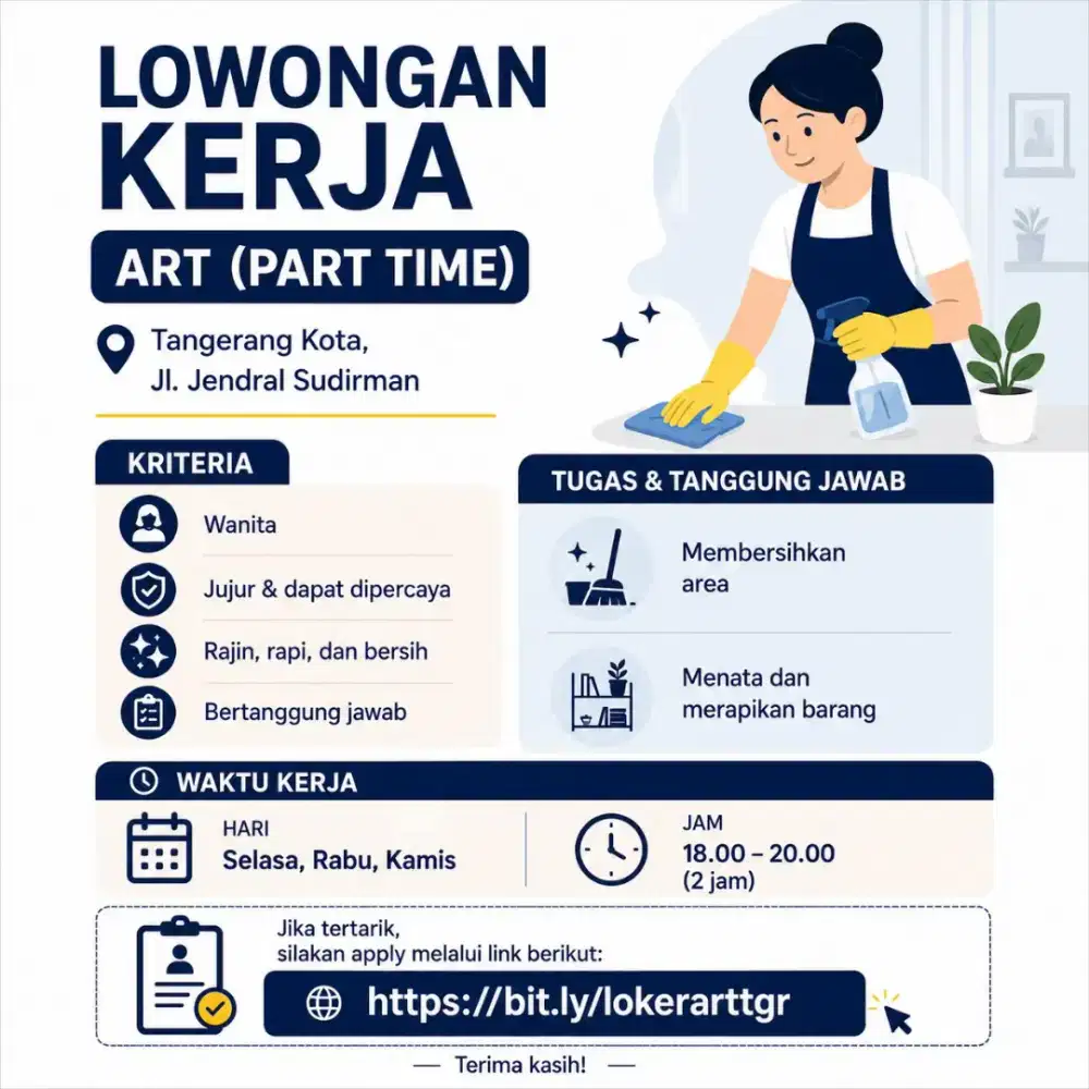 Lowongan Kerja ART Tangerang