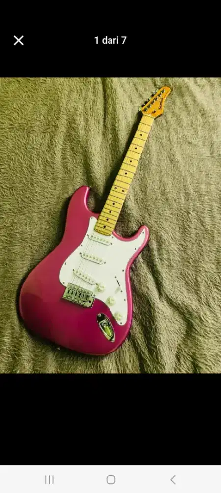 gitar samick buildup