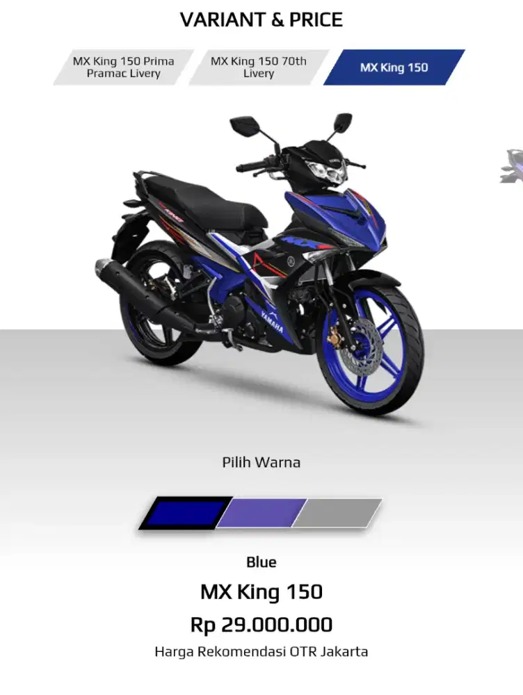 YAMAHA MX KING 150 2026