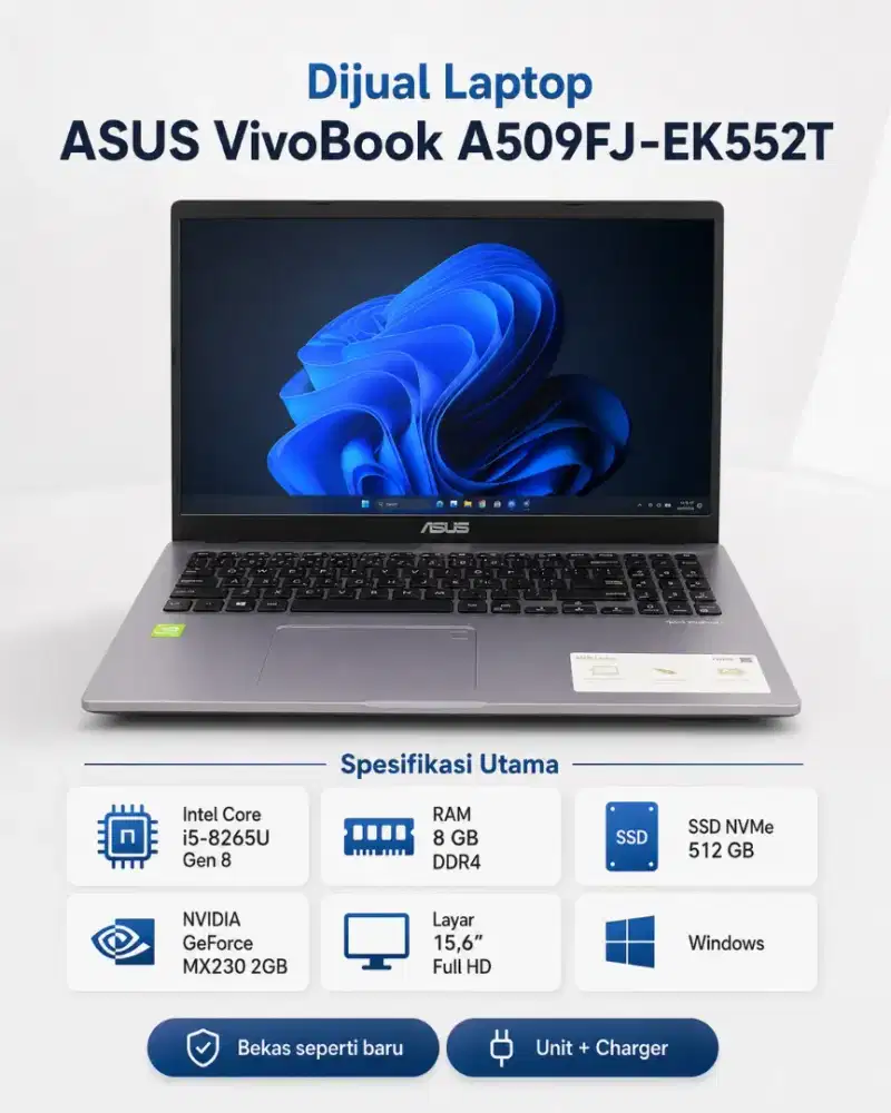 Asus Vivobook A509FJ-EK552T