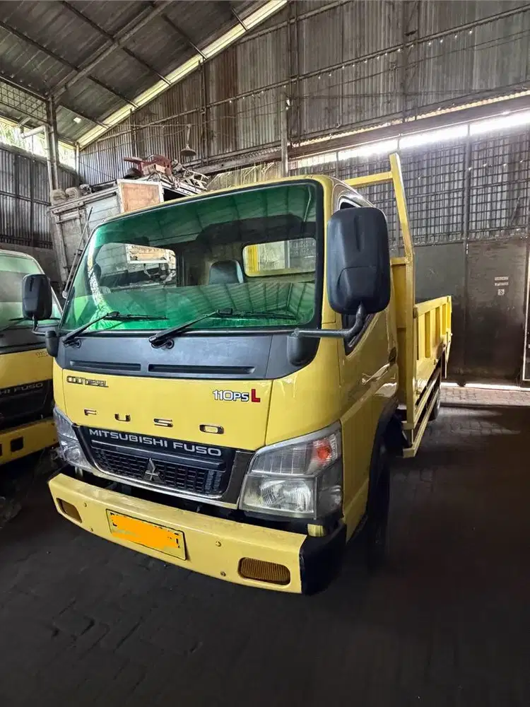 MITSUBISHI CANTER PS110 LONG CHASIS BAK BESI BARU 3 WAY 2019
