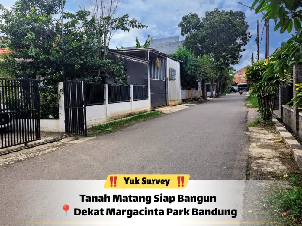 Chat Hari Ini! Tanah Strategis Buahbatu 125 m² Siap Bangun