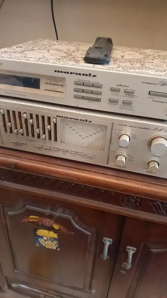 Amplifier dan tuner marantz