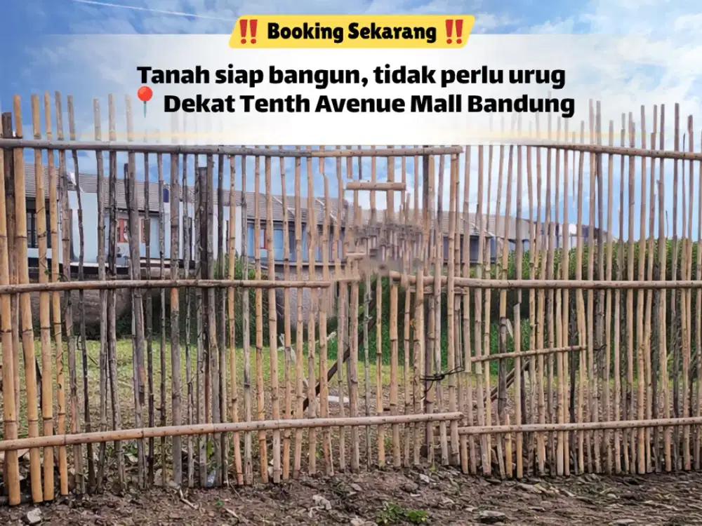 Booking Survey Sekarang! Tanah SHM Buahbatu Harga Menarik