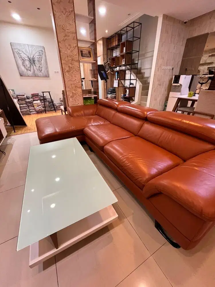 Sofa KORUS CELLINI + Meja EXTESO CELLINI