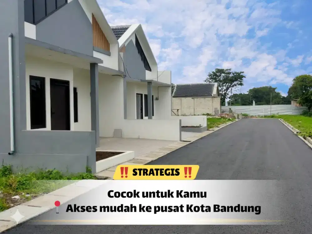 Buruan Chat! Rumah Strategis Dekat Tol Kopo