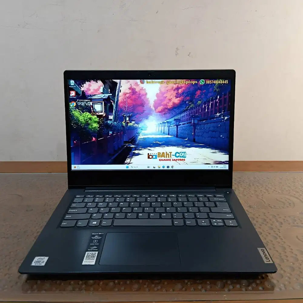 LENOVO SLIM 3 CORE I3-10110U 8GB 256GB FHD IPS MULUS