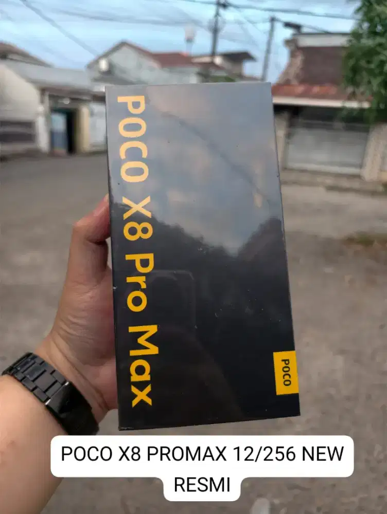 POCO X8 PROMAX 12/256 BARU GARANSI RESMI