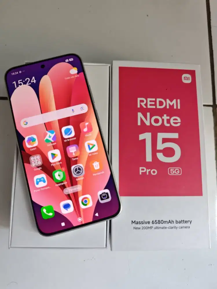 Redmi Note 15 Pro 8/256 5G Like New Fullset