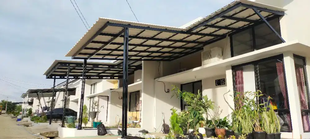 Kanopi Baja Ringan Atap Alderon