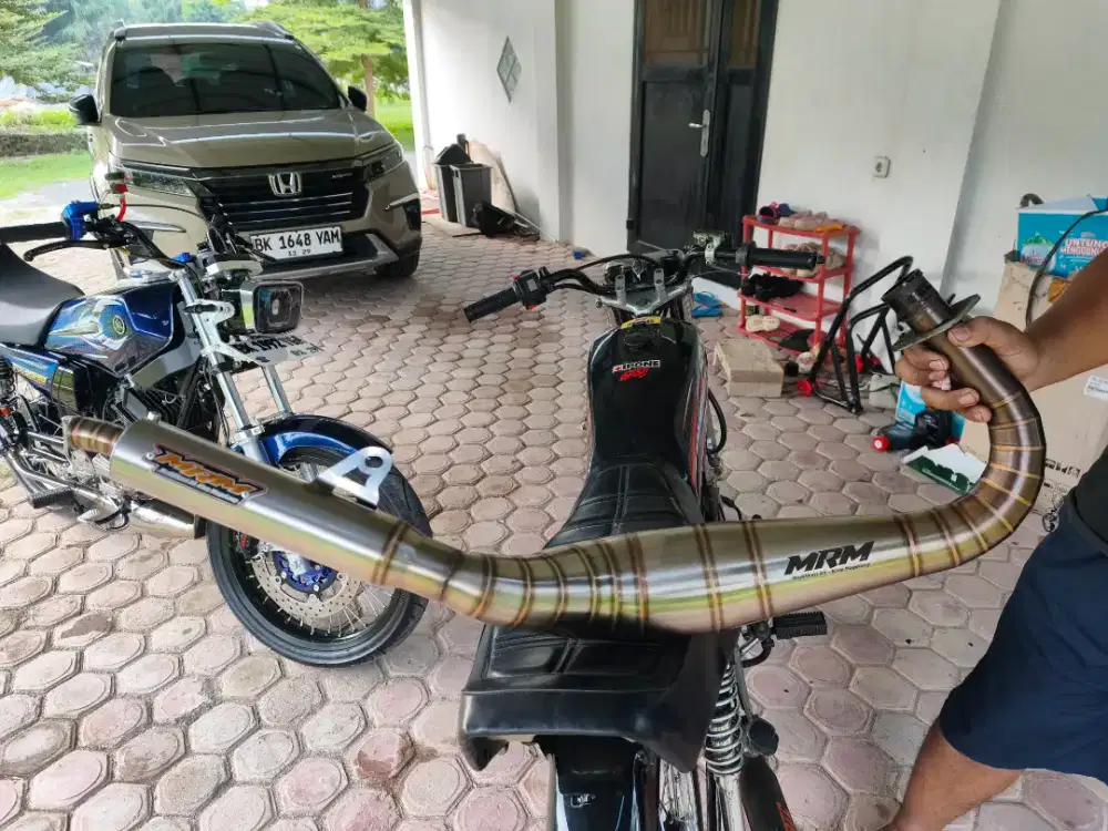 Knalpot kolong RX king