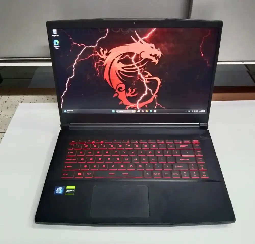 MSI Thin GF63 Core i7 8750H/RAM 16GB/SSD 512GB/GTX 1050 4GB/15,6 FHD