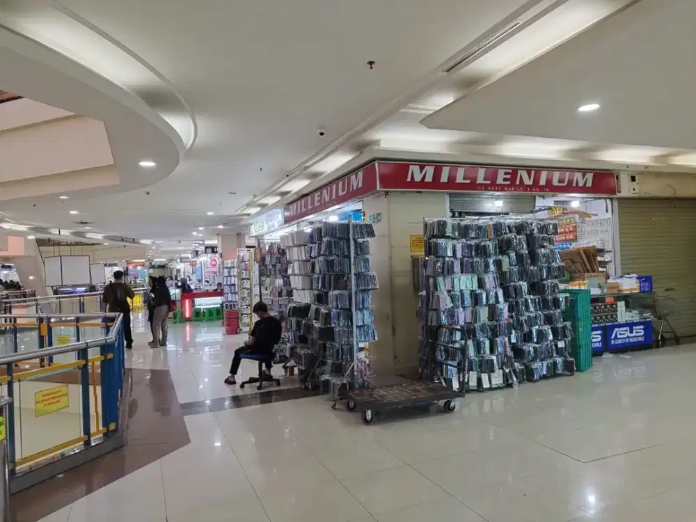 Dijual Cepat Kios di Dalam Itc Roxy Mas Jakarta Pusat
