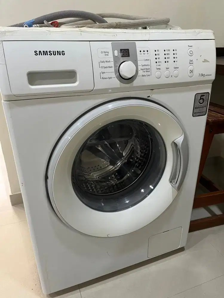 Mesin cuci 7 Kg samsung WF0702NCE