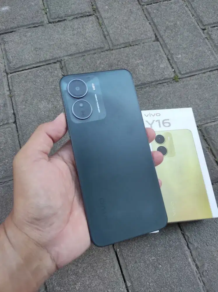 Vivo Y16 3/64 Lengkap