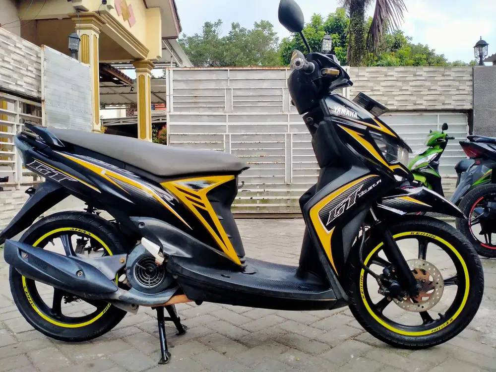 Yamaha Soul GT injeksi lengkap motor sehat keterangan detail dibawah