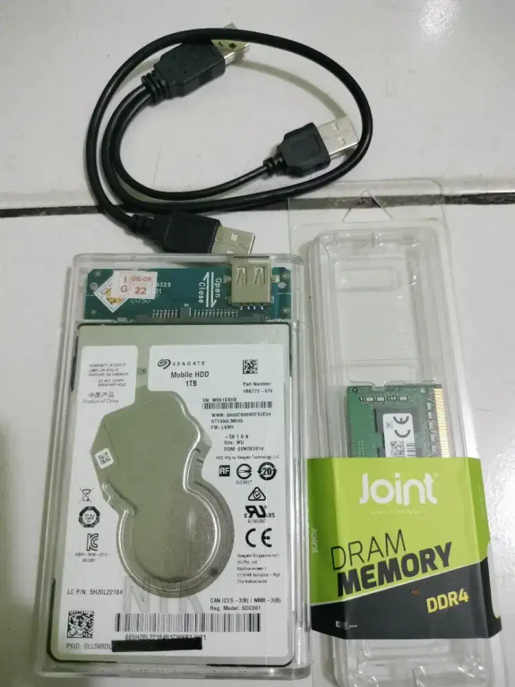 Hardisk 1TB & DDR4