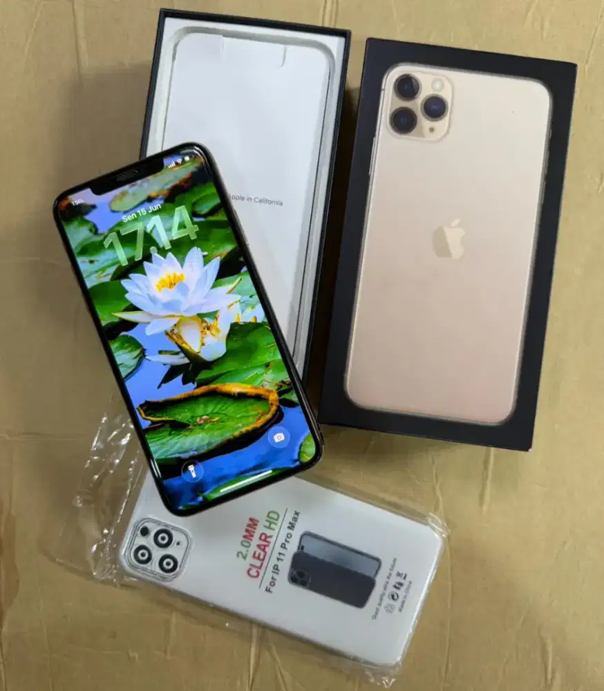 Iphone 11 Pro Max 512GB Original Fullset Mulus Istimewa Bebas Reset