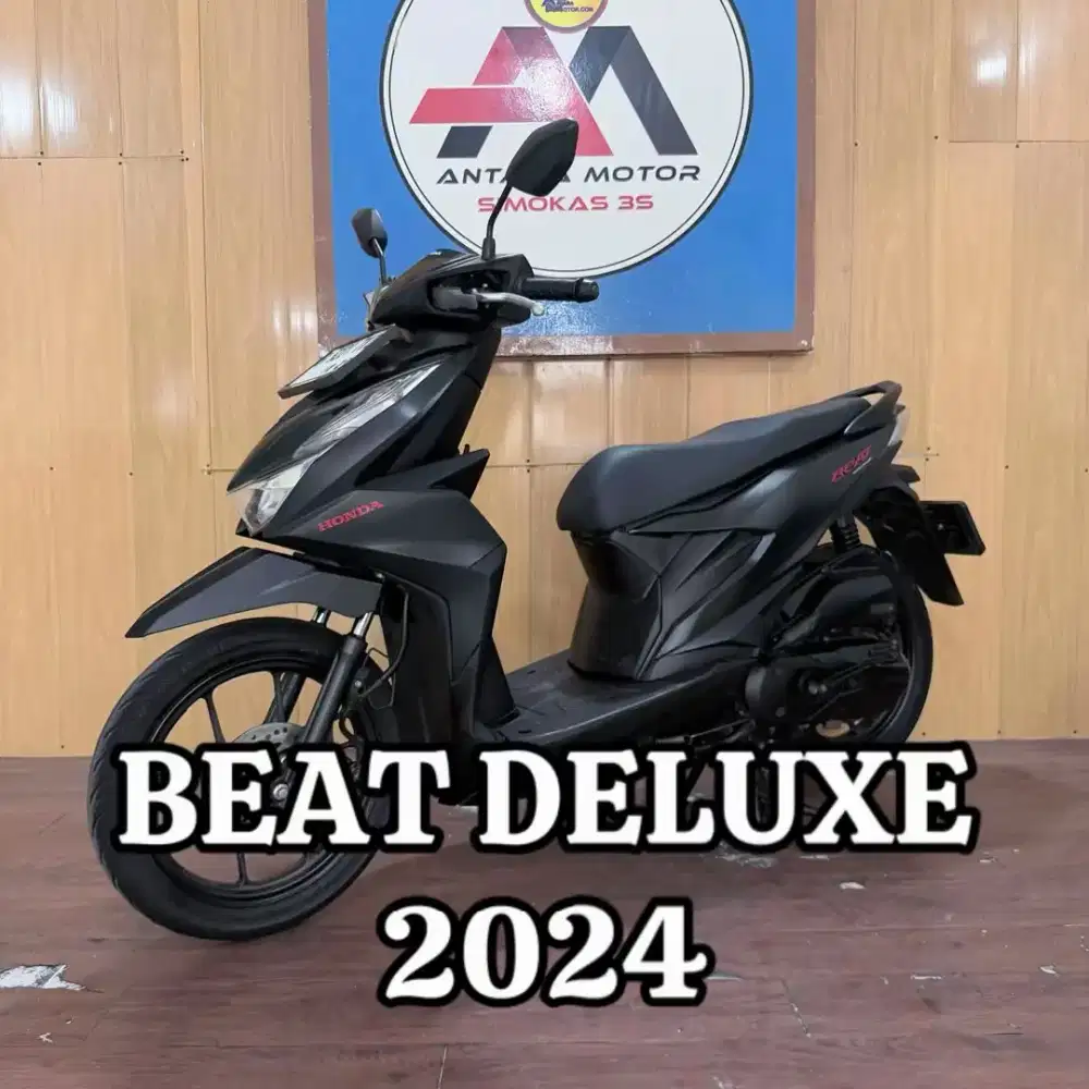 [FORE SALE] HONDA BEAT DELUXE 2024 MURAH MERIAH CASH DAN KREDIT BOS KU