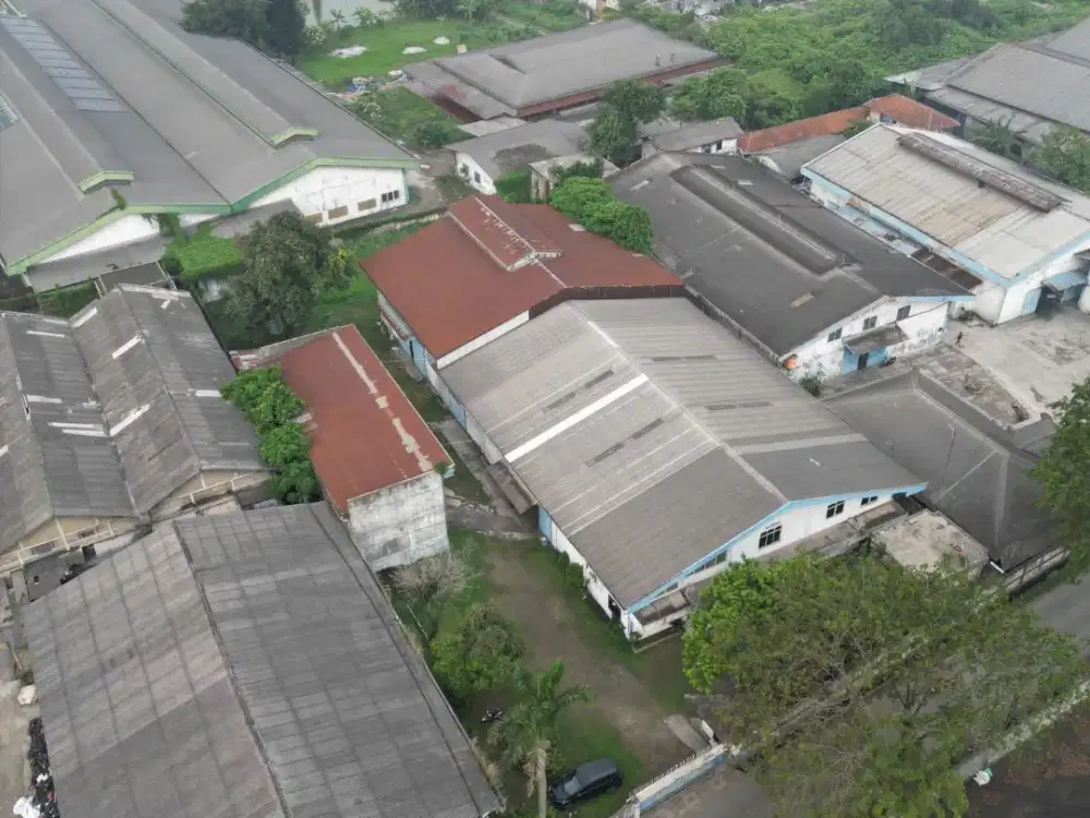 Dijual Pabrik Luas Siap Pakai Lokasi Alam Jaya Jatiuwung Tangerang