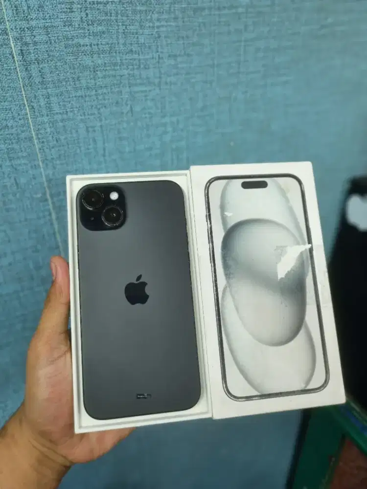 IPhone 15 Plus 128GB Ib9x Second Fullset